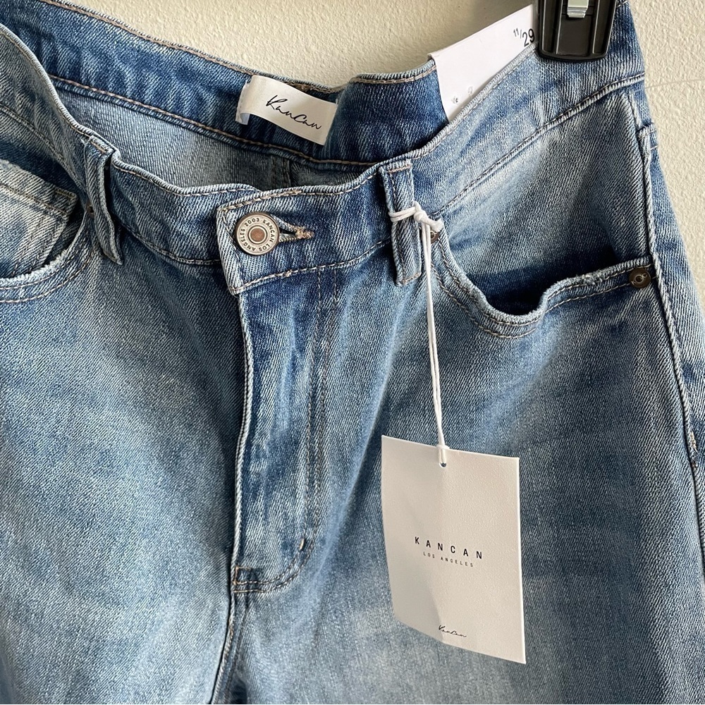 🆕Kancan MISSY HIGH RISE SLIM STRAIGHT JEANS - Picture 5 of 10